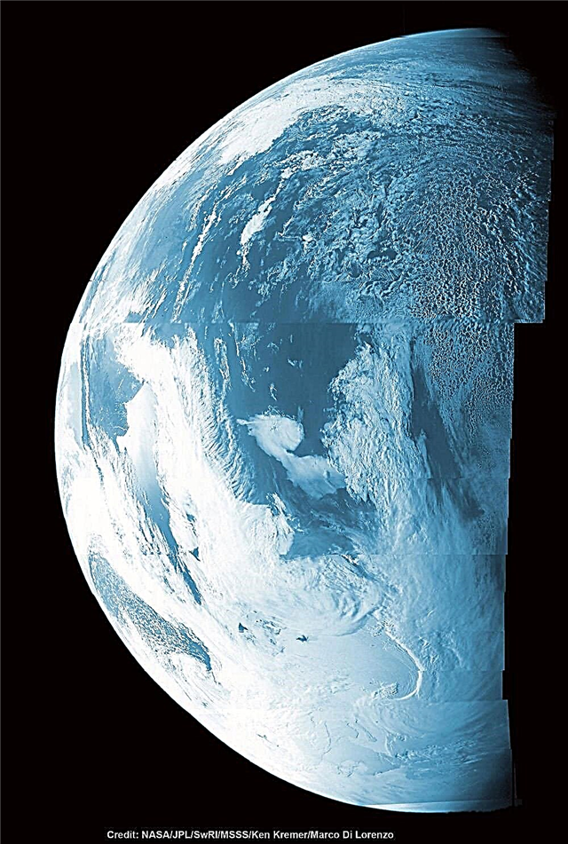 يلتقط جوبيتر باوند جونو معرضًا مبهرًا لصور كوكب الأرض