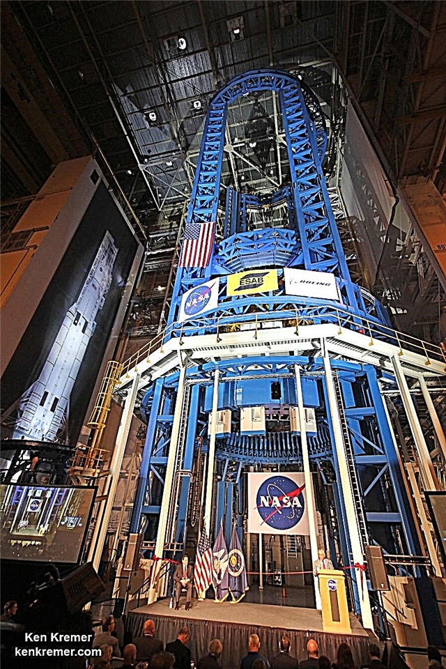 NASA divulga o maior soldador do mundo para construir o foguete mais poderoso do mundo