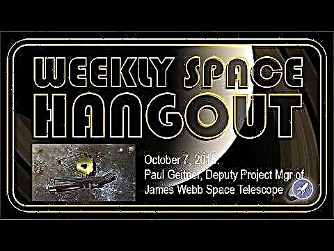 جلسة Hangout الفضائية الأسبوعية - 7 أكتوبر 2016: James Webb: الوقوف على أكتاف هابل