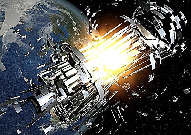 En TV-satellitt kan være i ferd med å eksplodere