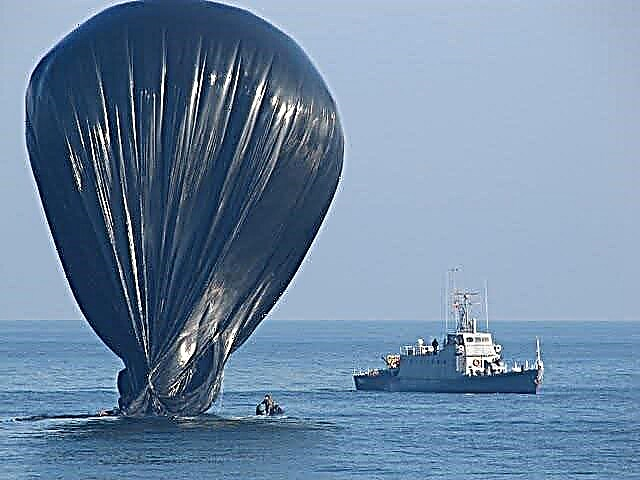 Η Ρουμανική Ομάδα προσπαθεί την αποστολή της Σελήνης με το γιγαντιαίο μπαλόνι