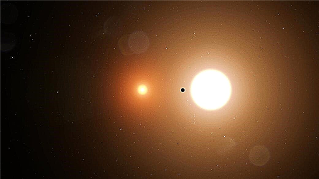 TESS trova un pianeta che orbita attorno a due stelle