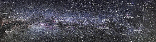 Otrolig astropoto: Djup och vid utsikt över Vintergatan