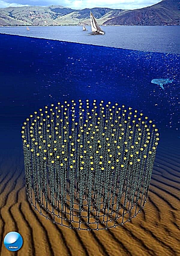 El detector de neutrinos bajo el agua será la segunda estructura más grande jamás construida