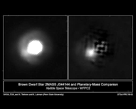 Mystery Object Found Orbiting Brown Dwarf gefunden
