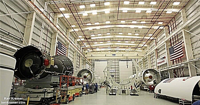 Orbitali ATK-ga integreerituna uuendatud Antares läheb 2016. aasta "tagasi lennule" ülikergesse käiku