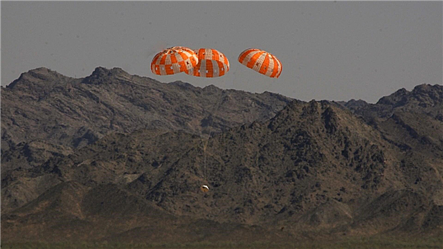 Дълбоката космическа капсула на НАСА завършва най-сложния тест с парашут преди началото на Maiden Launch