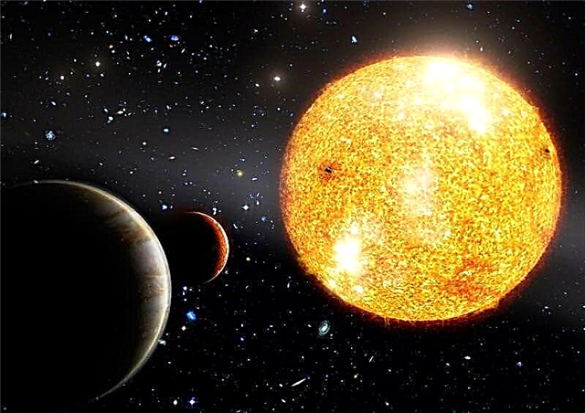 Los astrónomos descubren el antiguo sistema planetario
