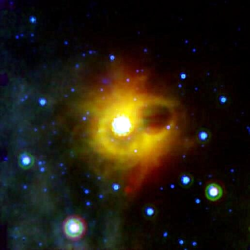 Spitzer Spies Ghostly Magnetar