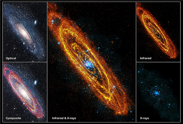 Nascimento e morte estelares na galáxia de Andrômeda