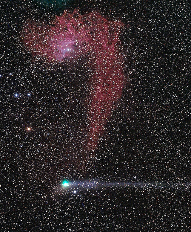 Ο κομήτης Ζακ κάνει μια «αμφισβητήσιμη» εμφάνιση