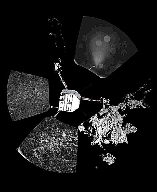 Thud! Philae'nin Kuyruklu Yıldızı'nın İnişi Olası Buz İşaretlerini Gösteriyor
