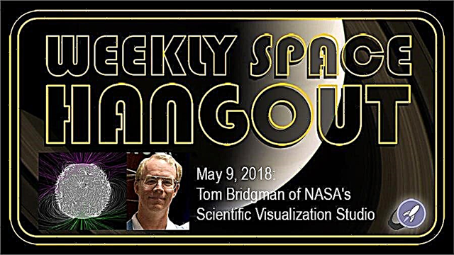 Savaitės kosminis „Hangout“: 2018 m. Gegužės 9 d .: Tomas Bridgmanas iš NASA mokslinės vizualizacijos studijos