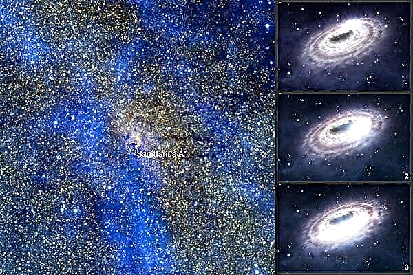 Črna luknja Milky Way-a se pošilja