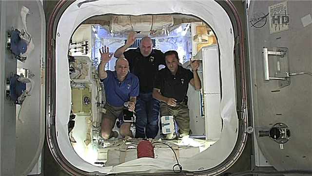 يقول رواد الفضاء في المحطة إن التنين هو مساحة واسعة لنقل الطائرات الكبيرة إلى المدار