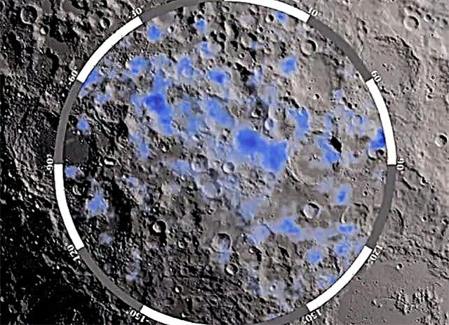 LRO يصنع خريطة لمياه القمر