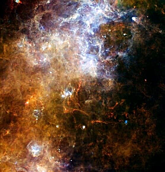 Гершель видит скрытые звезды на Южном кресте