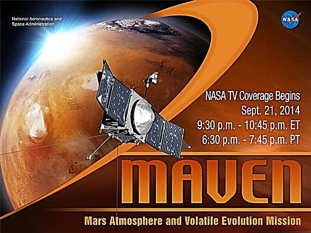 Titta live när MAVEN möter Mars!