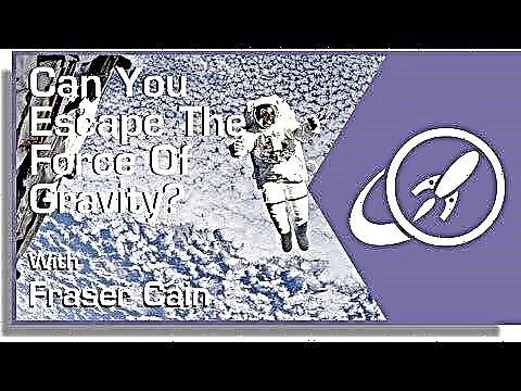 ¿Se puede escapar de la fuerza de la gravedad?