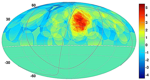 Algo em Big Dipper 'Blob' está enviando raios cósmicos, diz estudo