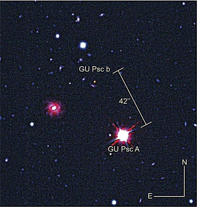 Imagen directa de un exoplaneta a 155 años luz de distancia