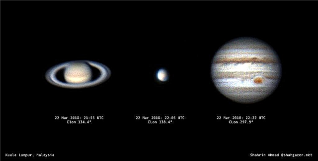 Planeten auf Parade: Saturn bei Opposition 2018