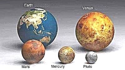 Hvad er størrelserne på planeterne?