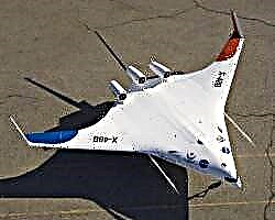 Prototyp blandat vinge flygplan testat