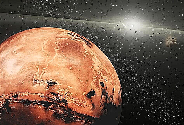 Trojans de Marte mostram restos de planetoides antigos
