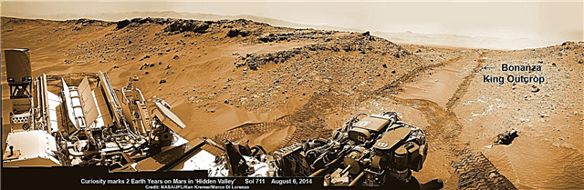 Ziņkārība atgriežas no slideno smilšu Marsa ielejas un atrod ceturto klinšu urbšanas kandidātu pie “Bonanza King”