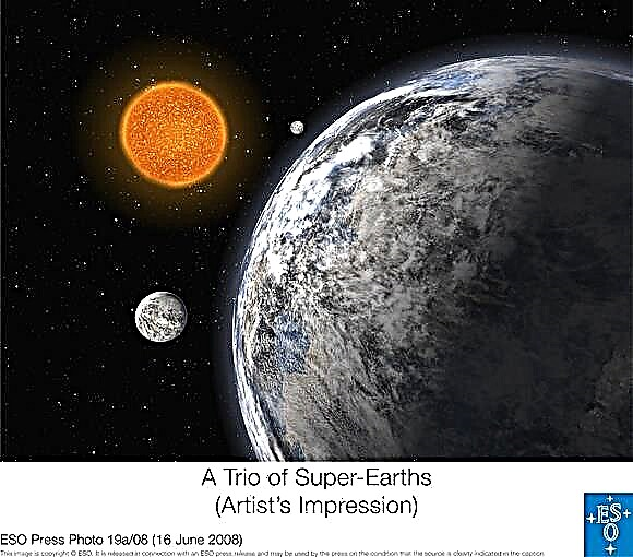 Três "super-terras" foram encontradas orbitando uma estrela - Space Magazine