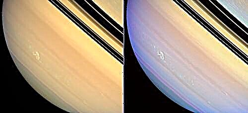 Cassini sleduje päťmesačnú bleskovú búrku na Saturn