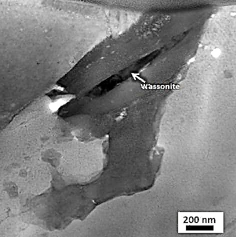 Investigadores de la NASA encuentran mineral nuevo en meteorito viejo