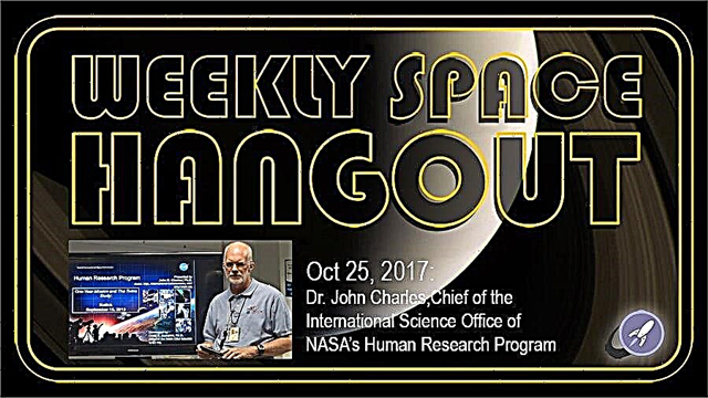 Hangout espacial semanal - 25 de octubre de 2017: Dr. John Charles del Programa de Investigación Humana de la NASA