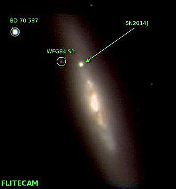 SOFIA znanstvenikom prinaša prvovrstni pogled na supernovo
