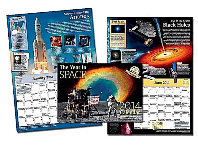 Még mindig szüksége van egy 2014-es naptárra? Nyerd meg az "Év az űrben" fali naptárat - Space Magazine