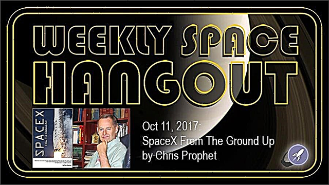Hangout semanal sobre o espaço - 11 de outubro de 2017: SpaceX desde o início por Chris Prophet