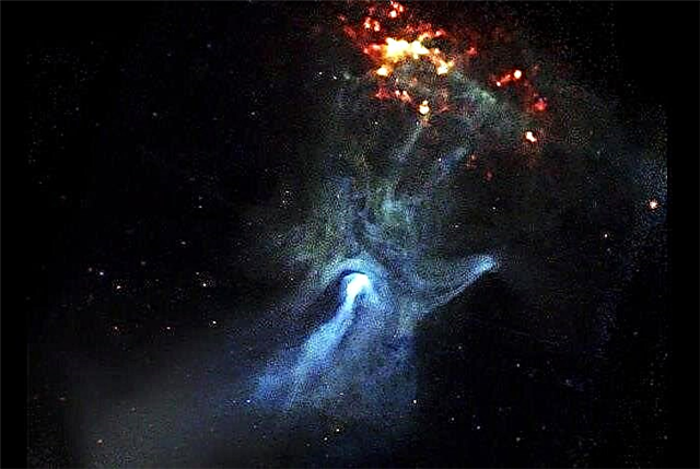 Cette `` main '' radiographique effrayante montre un mystère d'étoile pulsar