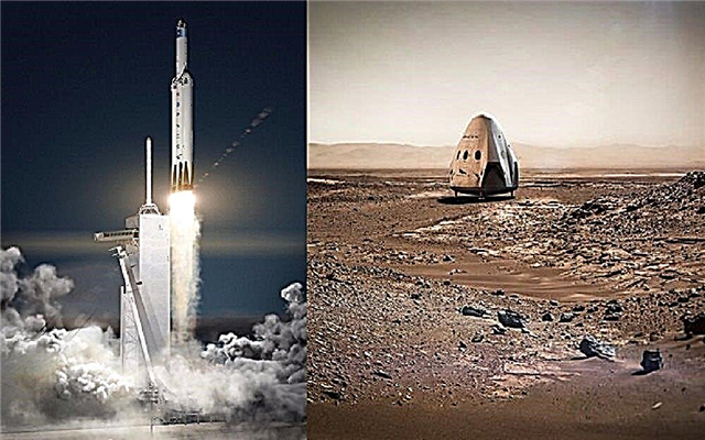 세 단어 : SpaceX ... 화성 ... 2018