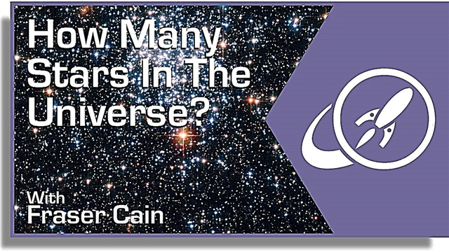 كم عدد النجوم في الكون؟