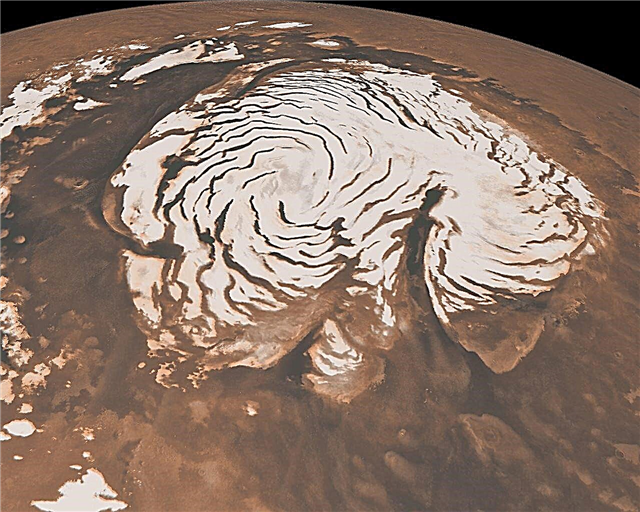 Marte Polar Cap Mystery resuelto