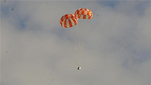 NASA testa destino de Orion durante cenário de falha de pára-quedas