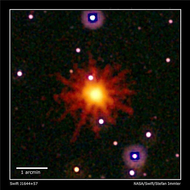 Plus de détails sur le trou noir qui a avalé une étoile hurlante