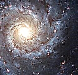 Vue de Hubble sur M74