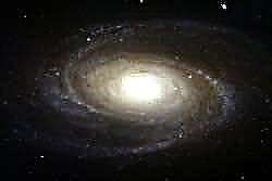 Grand Spiral Galaxy M81 di Hubble