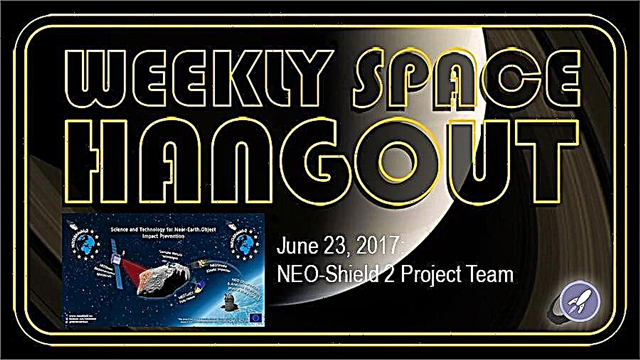 Ugentlig Space Hangout - 23. juni 2017: NEOShield-2-projektteam