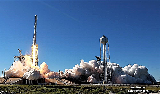 SpaceX coincide con el récord de lanzamiento de un año de ULA con KoreaSat, rompe récords de barril: Galería de fotos / videos