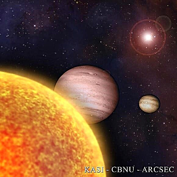 Der bisher größte Exoplanet umkreist den falschen Weg