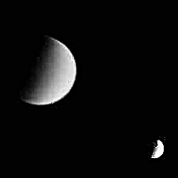 Tethys und Titan