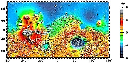 Două fețe ale lui Marte explicate